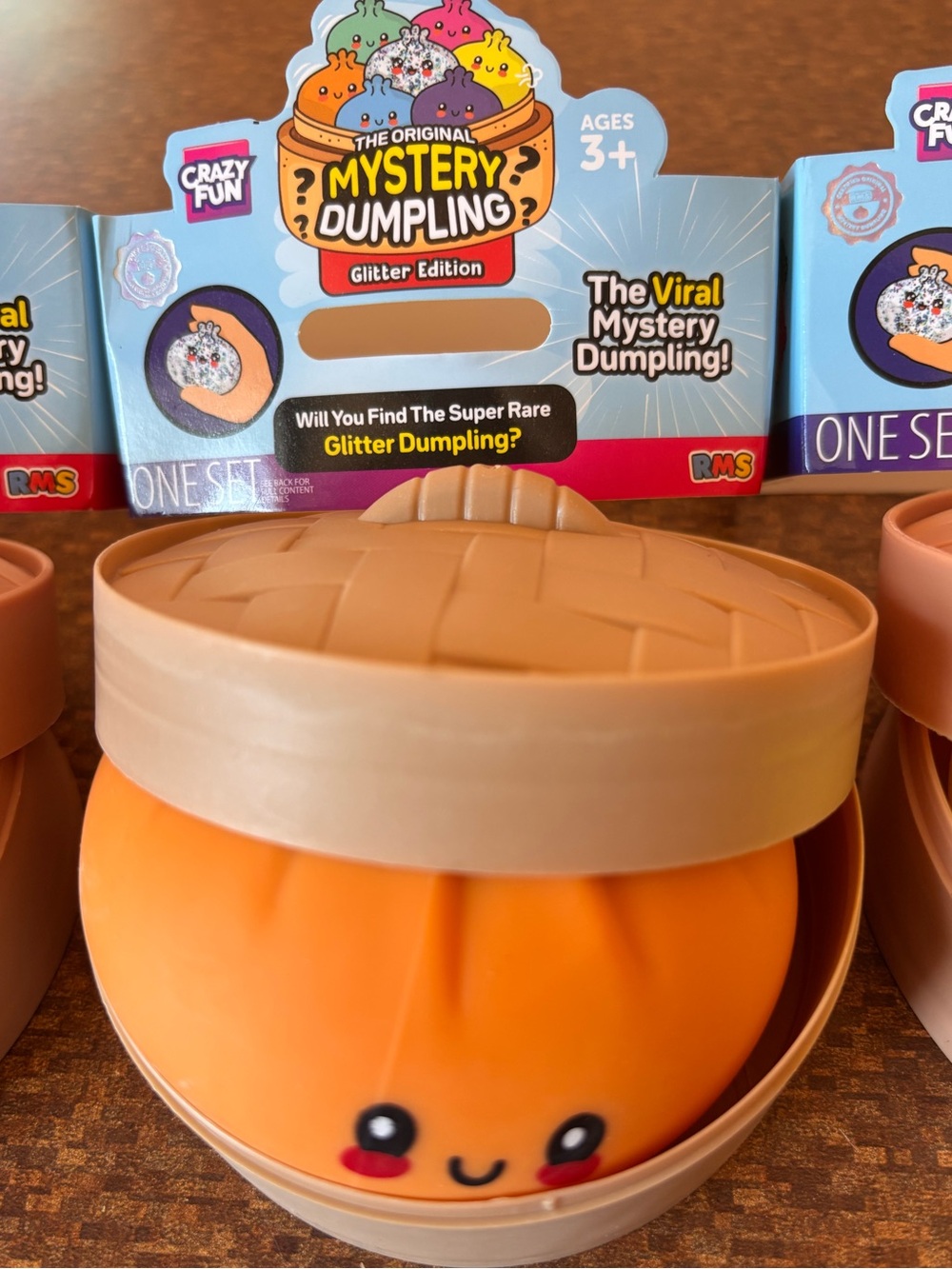 RMS Squishy Dumpling Glitter Edition - Orange